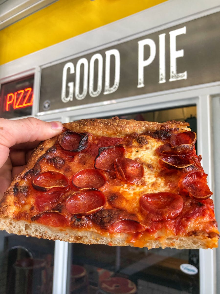 Good Pie close-up slice